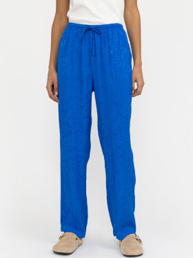 Soft Rebels - SRSaga Pant Jacquard blå Soft Rebels - SRSaga Pant Jacquard blå