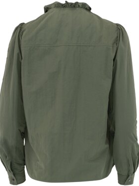 CONTINUE - MILI PATCH SHIRT ARMY