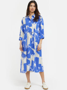 Soft Rebels - SRPhoebe Midi Dress Blue Soft Rebels - SRPhoebe Midi Dress Blue