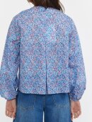 Soft Rebels - SRSienna Blouse Flower Dot Blue