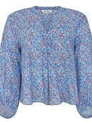 Soft Rebels - SRSienna Blouse Flower Dot Blue