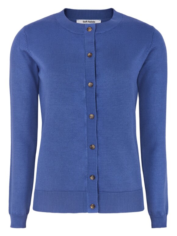 Soft Rebels - SRMarla Cardigan Knit Dazzling Blue