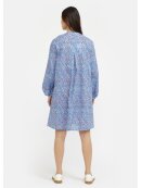 Soft Rebels - SRSienna Dress Flower Dot Blue