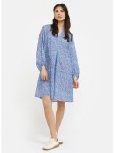 Soft Rebels - SRSienna Dress Flower Dot Blue