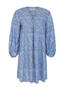 Soft Rebels - SRSienna Dress Flower Dot Blue