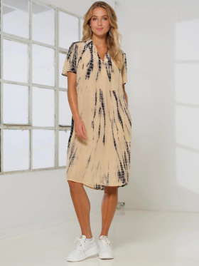 Prepair - HALUNA DRESS SS SAND