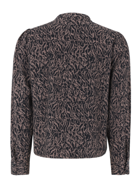 Soft Rebels - SRAlia Shirt Printed Brown