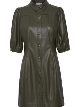 Ichi - IHCAZAVI DRESS GRØN