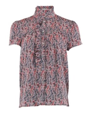 CONTINUE - Malika Paisley Shirt Rosa CONTINUE - Malika Paisley Shirt Rosa