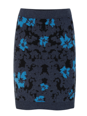 Soft Rebels - SRAmira Skirt Knit Navy Soft Rebels - SRAmira Skirt Knit Navy