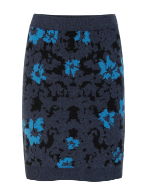 Soft Rebels - SRAmira Skirt Knit Navy