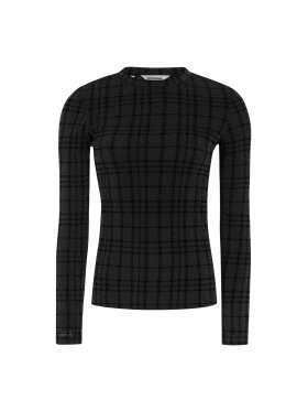 Soft Rebels - SRTalasi Bluse Sort Soft Rebels - SRTalasi Bluse Sort