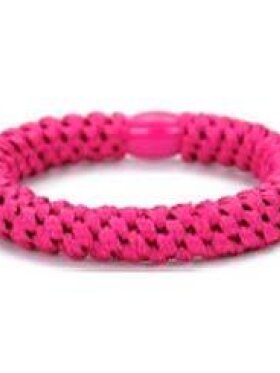 Frk. Wolff Jewelry - HAIR BOBLE ELASTIC PINK