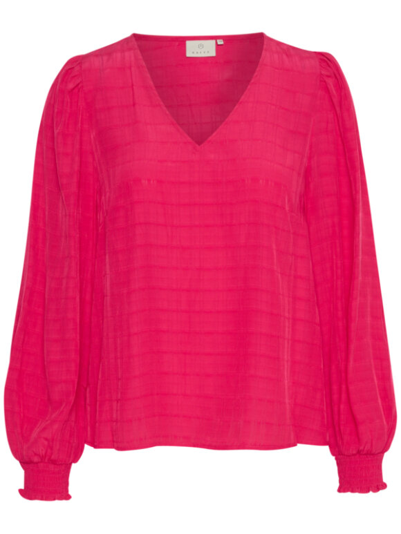 Kaffe - KAFFE KAlissa Blouse Virtual Pink