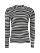 Soft Rebels - SRFenja Stripe o-neck top sort