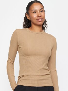 Soft Rebels - SRFenja O-neck Top Tiger's eye