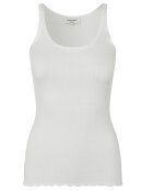 Rosemunde - Silke top elastic New white