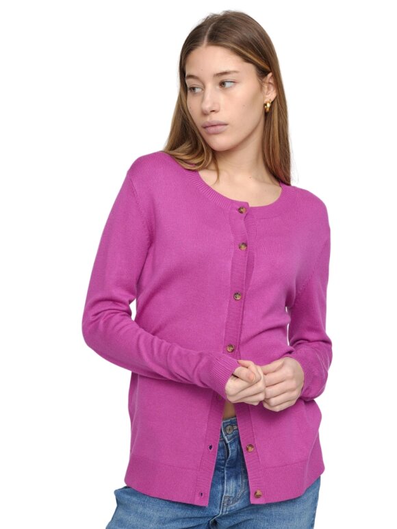 Soft Rebels - SRMarla Cardigan Knit Purple