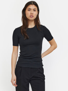 Soft Rebels - SRFenja SS Top Black