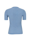 Soft Rebels - SRFenja Stripes SS Top/099 Blå