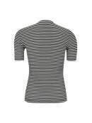 Soft Rebels - SR Fenja Stripes Top SS/ sort
