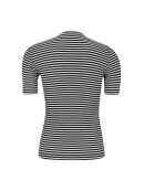 Soft Rebels - SR Fenja Stripes Top SS/ sort