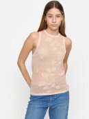 Soft Rebels - SRNell Top Lurex Knit Peach