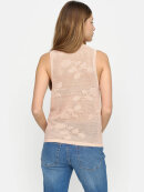 Soft Rebels - SRNell Top Lurex Knit Peach