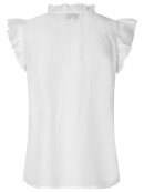 Rosemunde - Top w/ruffles new white