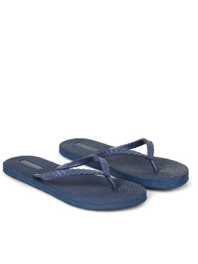 Rosemunde - Slippers With Braids Blue