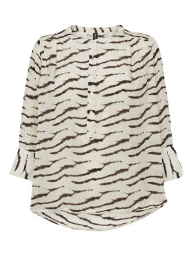 Prepair - Sonna Blouse 3/4. Beige brown