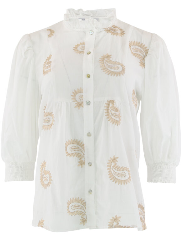 CONTINUE - Chania Gold White