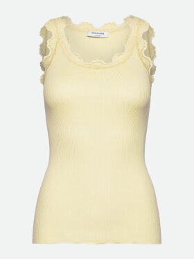 Rosemunde - Silke top pastel gul