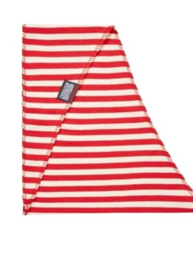 Mads Nørgaard - Triangle scarf Red/Ecru