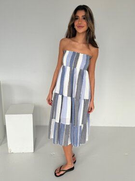 CONTINUE - Majse skirt Blue stripe