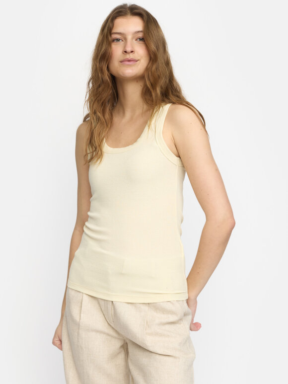 Soft Rebels - SRFenja tank top almond oil