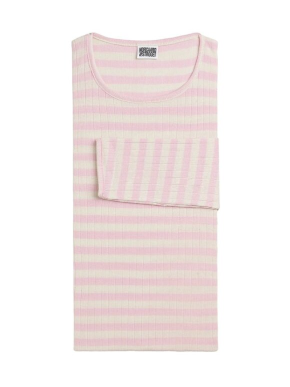 Mads Nørgaard - Nørgaard Bluse rose/ecru Mads Nørgaard - Nørgaard Bluse rose/ecru