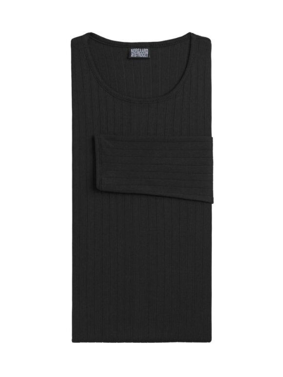Mads Nørgaard - Nørgaard bluse black LONG