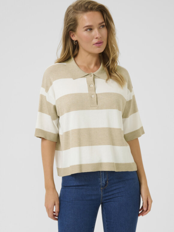 Kaffe - KAlizza Polo Knit