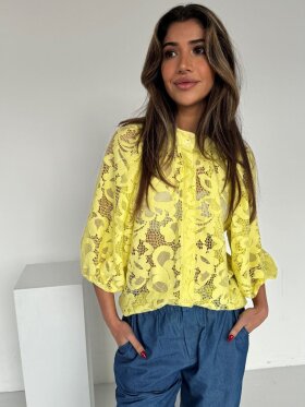CONTINUE - Sia big lace skjorte