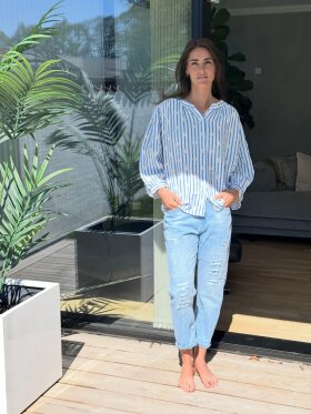 HelloU - HelloU Matilde bluse blå