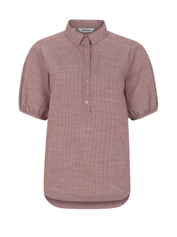 Soft Rebels - SREbbi Bluse brandy brown