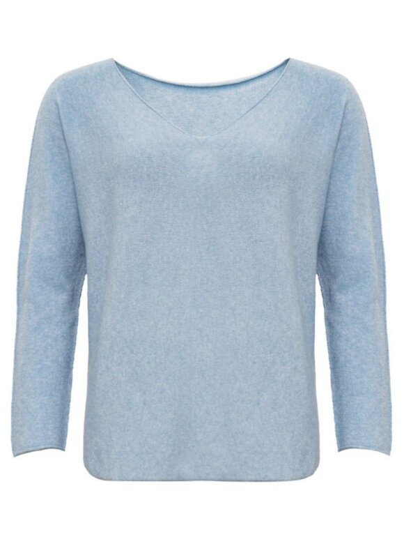 Costamani - Jimmy V Pullover light blue