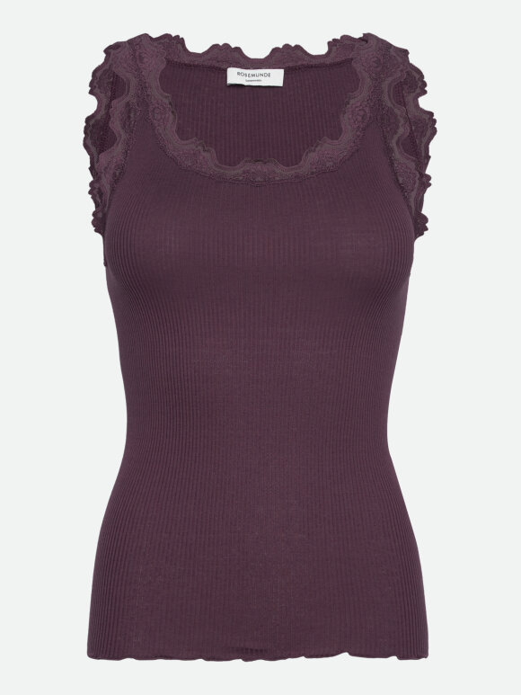 Rosemunde - Rosemunde top Plum perfect