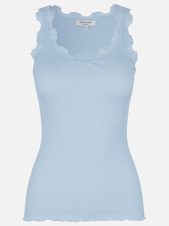 Rosemunde - Rosemunde top heather sky