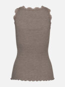 Rosemunde - Rosemunde Top Brown melange
