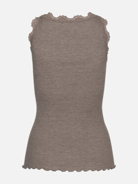 Rosemunde - Rosemunde Top Brown melange