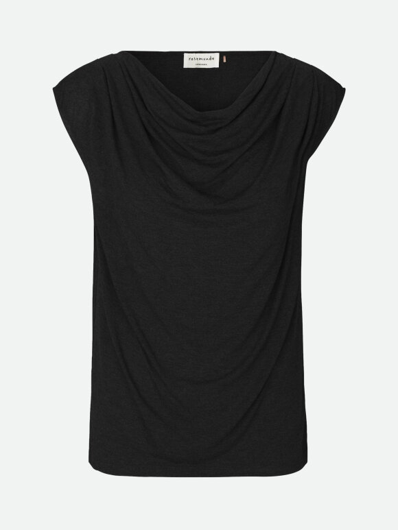 Rosemunde - RWBiarritz Waterfall top black