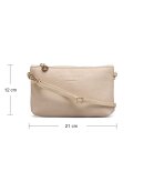 Rosemunde - RBAndora small Clutch sand/gol