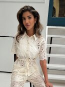 CONTINUE - CONTINUE Bluse off white